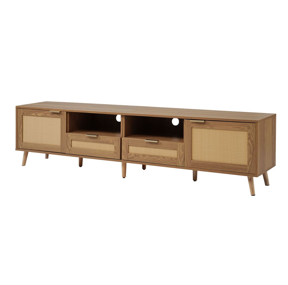wohnli-moebel-suche-M26196407 Wohnli Möbelsuche - TV-Schrank aus Holzwerkstoff in Eichenoptik mit 2 Türen