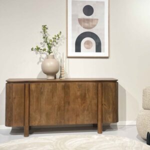 wohnli-moebel-suche-M26196599-1 170 cm Massivholz-Sideboard 170x80x40cm Holz Braun Moloo Möbel Esszimmermöbel Sideboards, Highboards & niedrige Anrichten