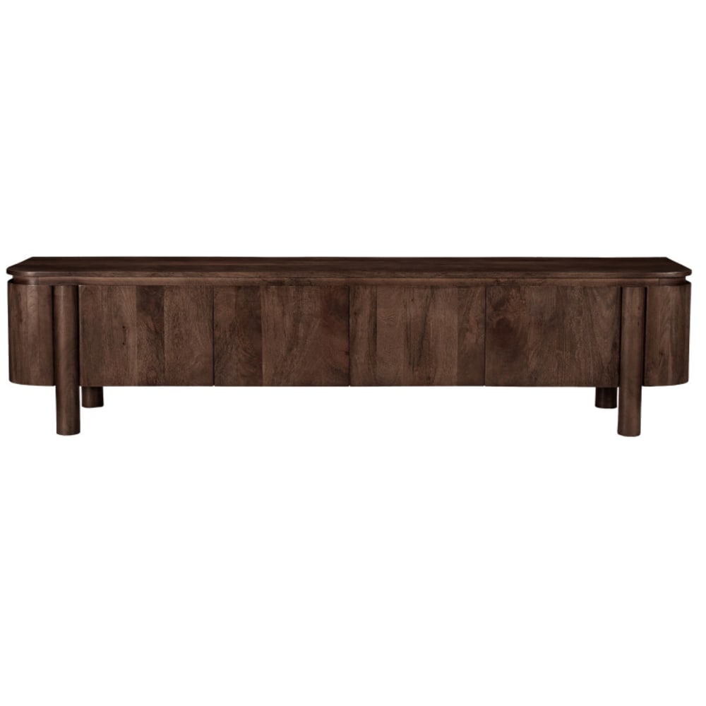 wohnli-moebel-suche-M26196604 Wohnli Möbelsuche - 210 cm TV-Schrank aus massivem braunem Holz