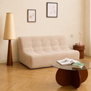 Wohnli Möbelsuche - Sofabank aus Stoff Beige