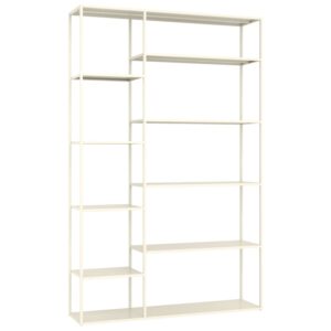 wohnli-moebel-suche-M26199238 Wohnli Möbelsuche - Weißes Metallregal mit 9 Fächern