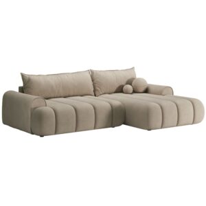 wohnli-moebel-suche-M26199906 Wohnli Möbelsuche - Ecksofa mit Schlaffunktion und Velours-Bezug