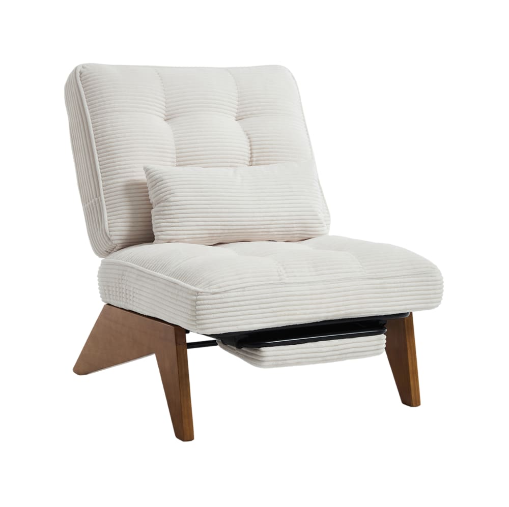 wohnli-moebel-suche-M26199956 Wohnli Möbelsuche - Relaxsessel aus Polyester beige mit verstellbarer Rückenlehne