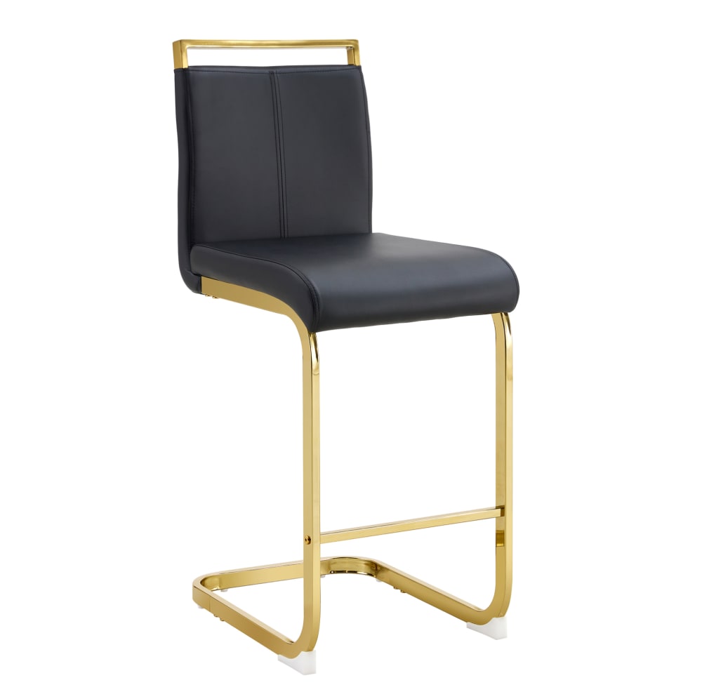 wohnli-moebel-suche-M26199964 Wohnli Möbelsuche - 2er-Set Barhocker aus Kunstleder schwarz