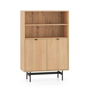 wohnli-moebel-suche-M26201255 Wohnli Möbelsuche - 2-türiges Bücherregal Melaminbeschichtete Platten Holz