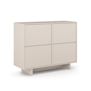 Wohnli Möbelsuche - 2-türiges Sideboard Cachemire Laminierte Platten Kaschmir