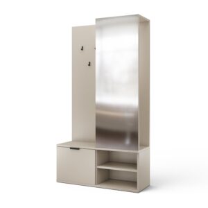 wohnli-moebel-suche-M26201557 Wohnli Möbelsuche - 1-türiger Flurschrank Schichtpressplatten Kaschmir