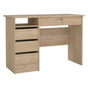Wohnli Möbelsuche - Schreibtisch in Eichenholz Braun 109x49x76h cm