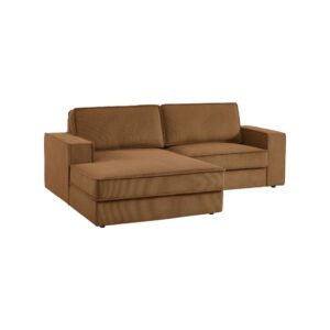wohnli-moebel-suche-M26202768 Wohnli Möbelsuche - 3-Sitzer Ecksofa mit Cord in rostrot Ecke links