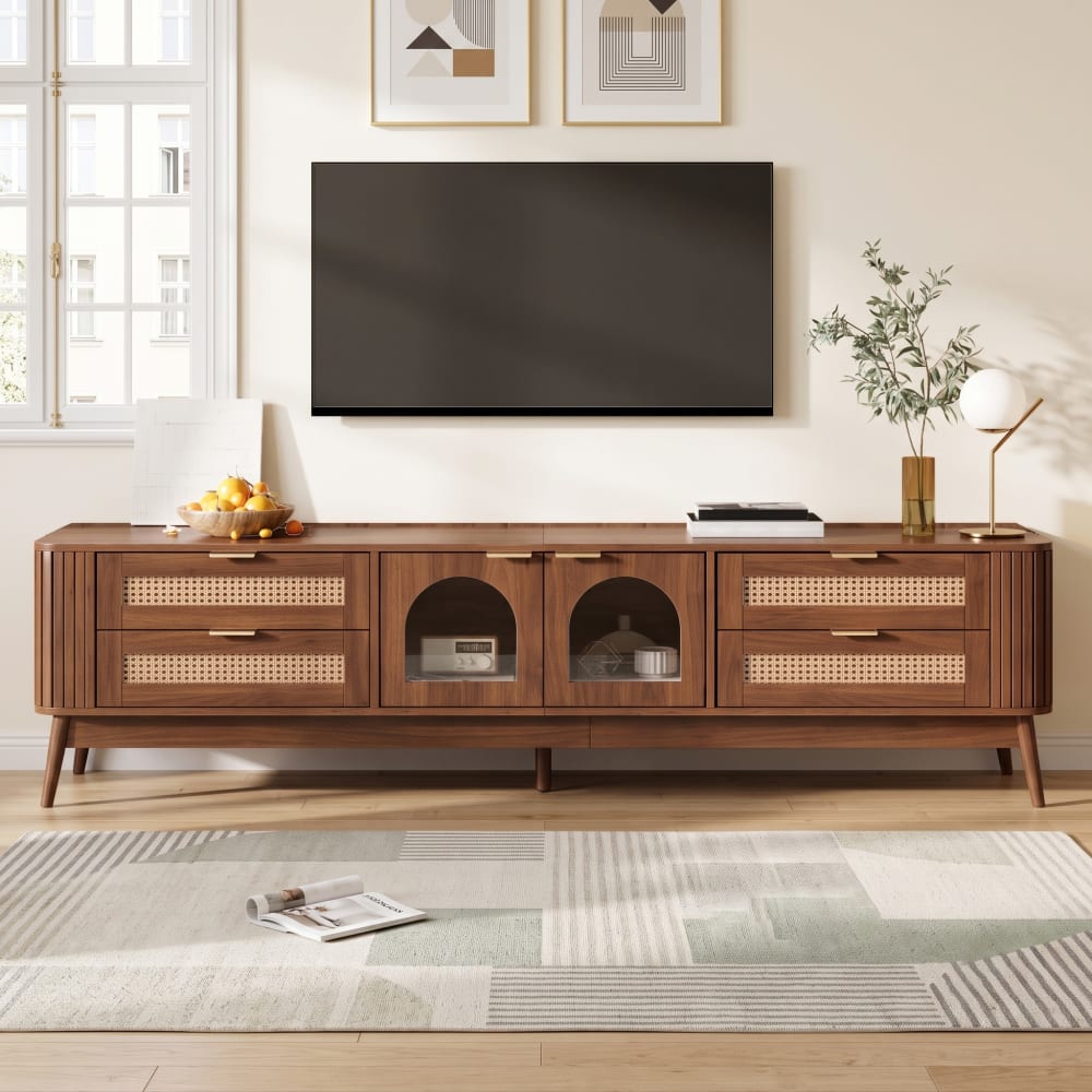Wohnli Möbelsuche - TV-Lowboard mit Glastüren