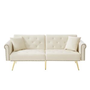 wohnli-moebel-suche-M26203866 Wohnli Möbelsuche - 2-Sitzer Schlafsofa mit 3 Positionen aus Samt