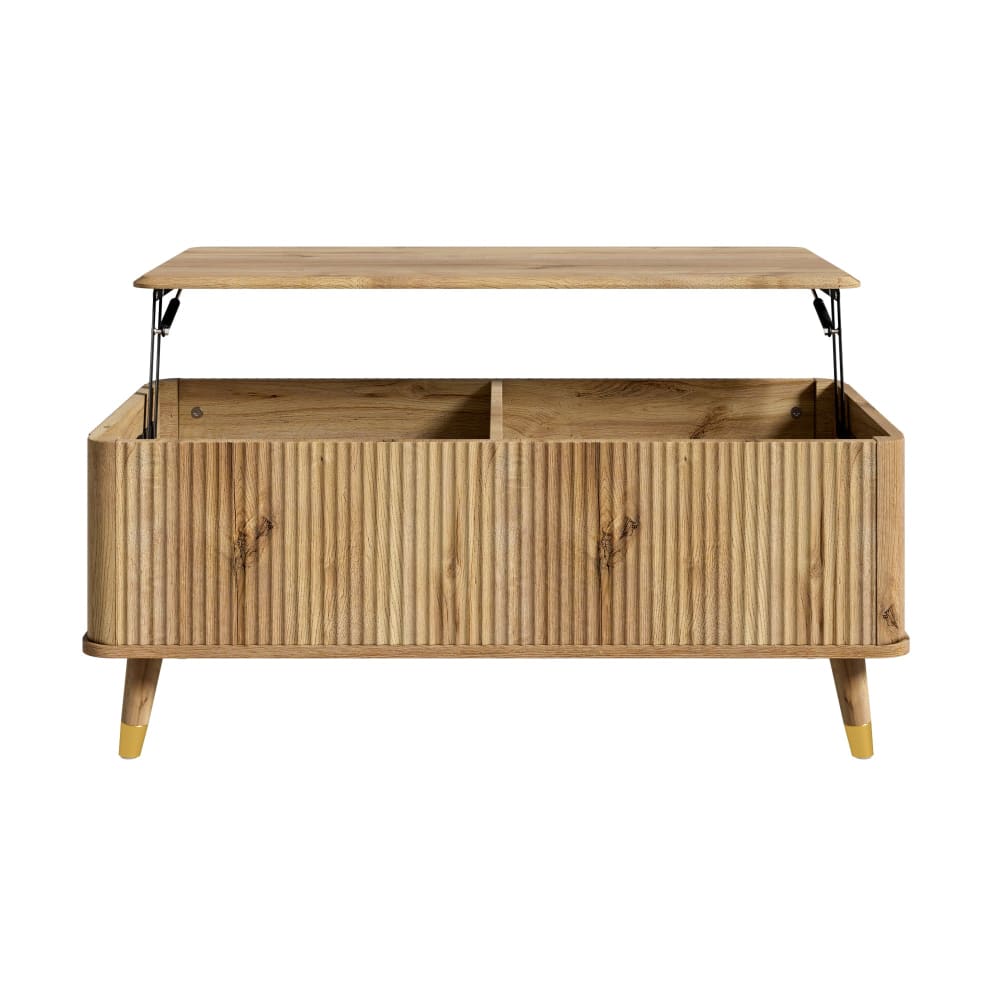 wohnli-moebel-suche-M26203919 Wohnli Möbelsuche - Höhenverstellbarer Couchtisch in Holzoptik mit Lamellen 97x52 cm
