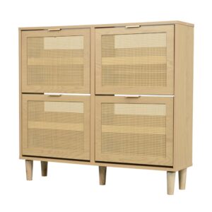 wohnli-moebel-suche-M26203927 Wohnli Möbelsuche - Schuhschrank aus Spanplatte mit Klappschubladen 100x25x90 cm