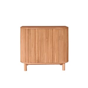 wohnli-moebel-suche-M26204689-1 Waschtischunterschrank aus massivem Teakholz 92 cm 90x80x55cm Holz Beige BERAH GETAH Möbel Badezimmermöbel Waschtische