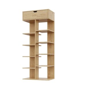 wohnli-moebel-suche-M26206667 Wohnli Möbelsuche - Schuhregal aus Spanplatte natur mit Schublade