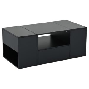 wohnli-moebel-suche-M26206905 Wohnli Möbelsuche - Couchtisch aus Spanplatte schwarz hochglänzend mit LED-Beleuchtung