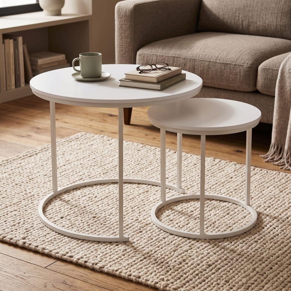 wohnli-moebel-suche-M26211490 Wohnli Möbelsuche - 2er-Set Couchtische rund