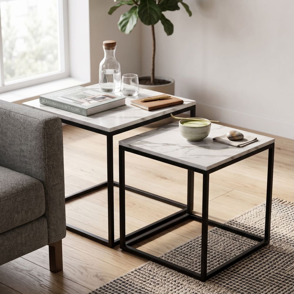 wohnli-moebel-suche-M26211492 Wohnli Möbelsuche - 2er-Set Couchtische eckig