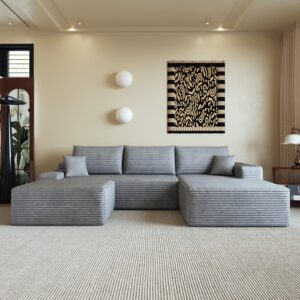 wohnli-moebel-suche-M26213518 Wohnli Möbelsuche - Modulares Sofa aus Cordstoff mit Schaumstoffpolsterung 270 cm