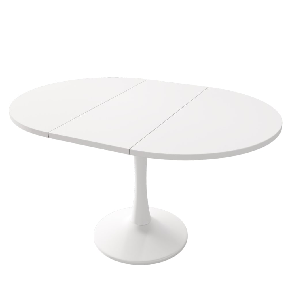 wohnli-moebel-suche-M26214416 Wohnli Möbelsuche - Esstisch oval aus Holzwerkstoff weiß