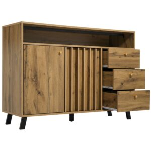 wohnli-moebel-suche-M26214429 Wohnli Möbelsuche - Sideboard aus Holzwerkstoff mit 2 Türen in dunkler Eiche