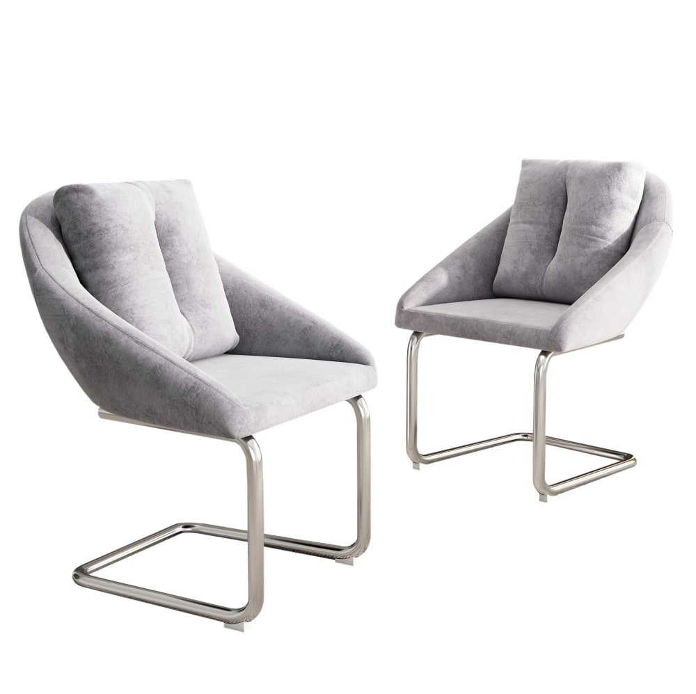 wohnli-moebel-suche-M26214445 Wohnli Möbelsuche - Stuhl-Set aus Polyester grau