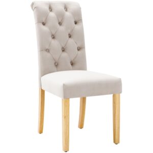 wohnli-moebel-suche-M26214451 Wohnli Möbelsuche - 2er-Set Esszimmerstühle aus Polyester beige