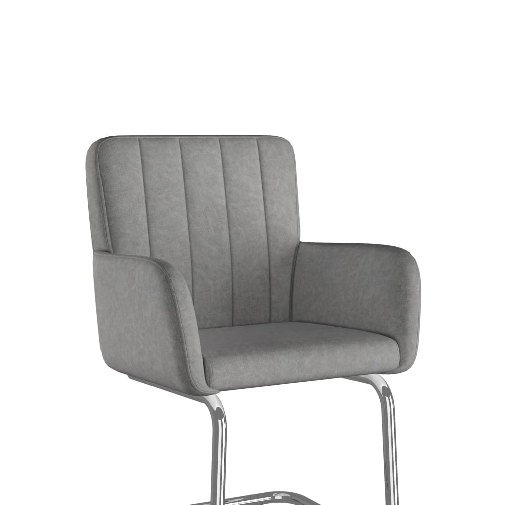 wohnli-moebel-suche-M26214452 Wohnli Möbelsuche - 2er-Set Esszimmerstühle aus Polyurethan grau
