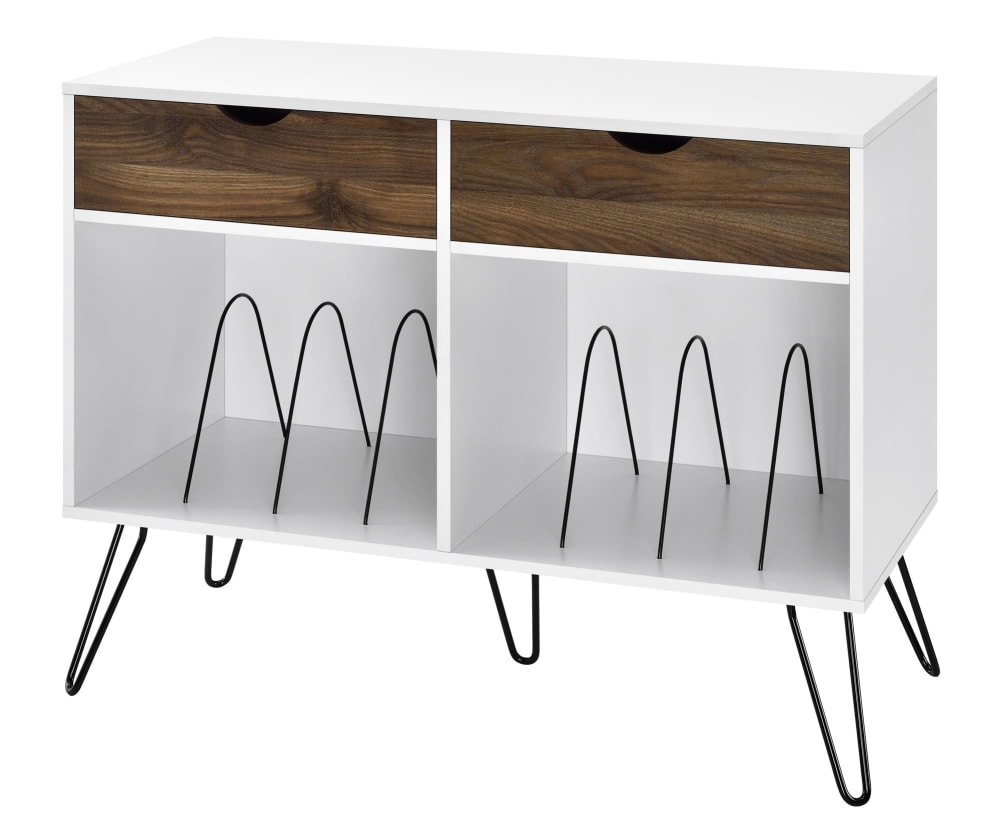wohnli-moebel-suche-Media-Regal-Plattenschrank-mit-2-Schubladen-in-Holzoptik-weiss Wohnli Möbelsuche - Media-Regal Plattenschrank mit 2 Schubladen in Holzoptik