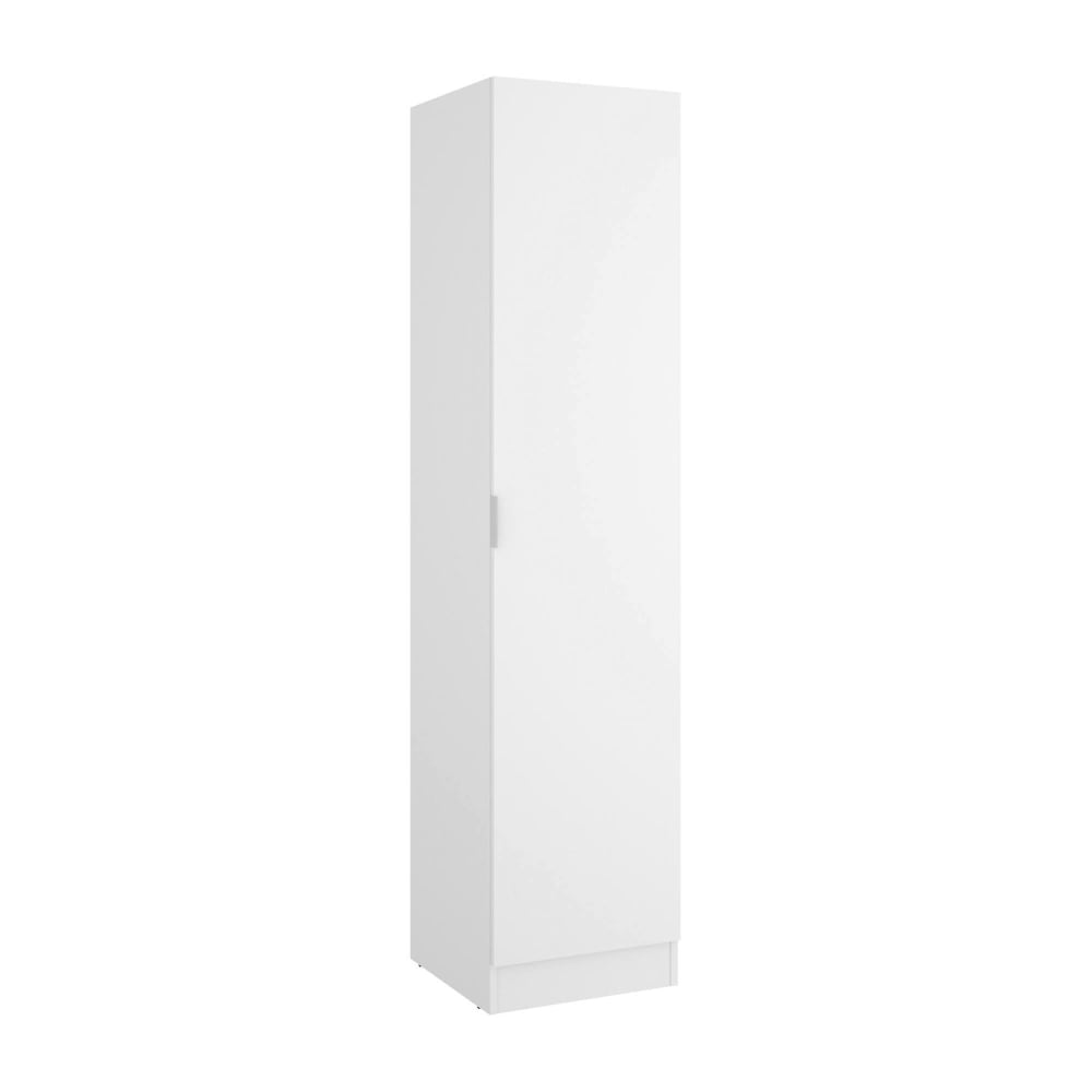 wohnli-moebel-suche-Mehrzweckschrank-1-Tuer-mit-weissem-Holzeffekt-40x52h184-cm Wohnli Möbelsuche - Mehrzweckschrank 1 Tür mit weißem Holzeffekt 40x52h184 cm