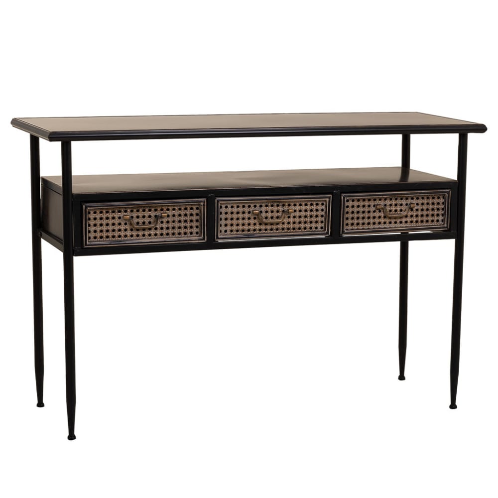 wohnli-moebel-suche-Metallkonsole-122x42x80-braun Wohnli Möbelsuche - Metallkonsole