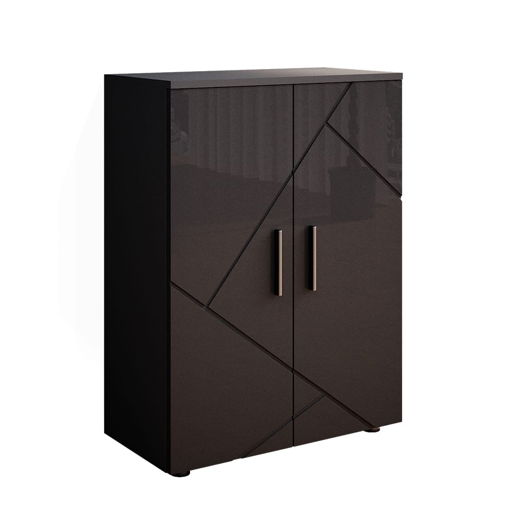 wohnli-moebel-suche-Midischrank-Anthrazit-Hochglanz-60x81cm Wohnli Möbelsuche - Midischrank Anthrazit Hochglanz 60x81cm