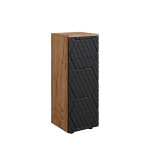 wohnli-moebel-suche-Midischrank-Anthrazit-gestreift-30-x-81-cm Wohnli Möbelsuche - Midischrank