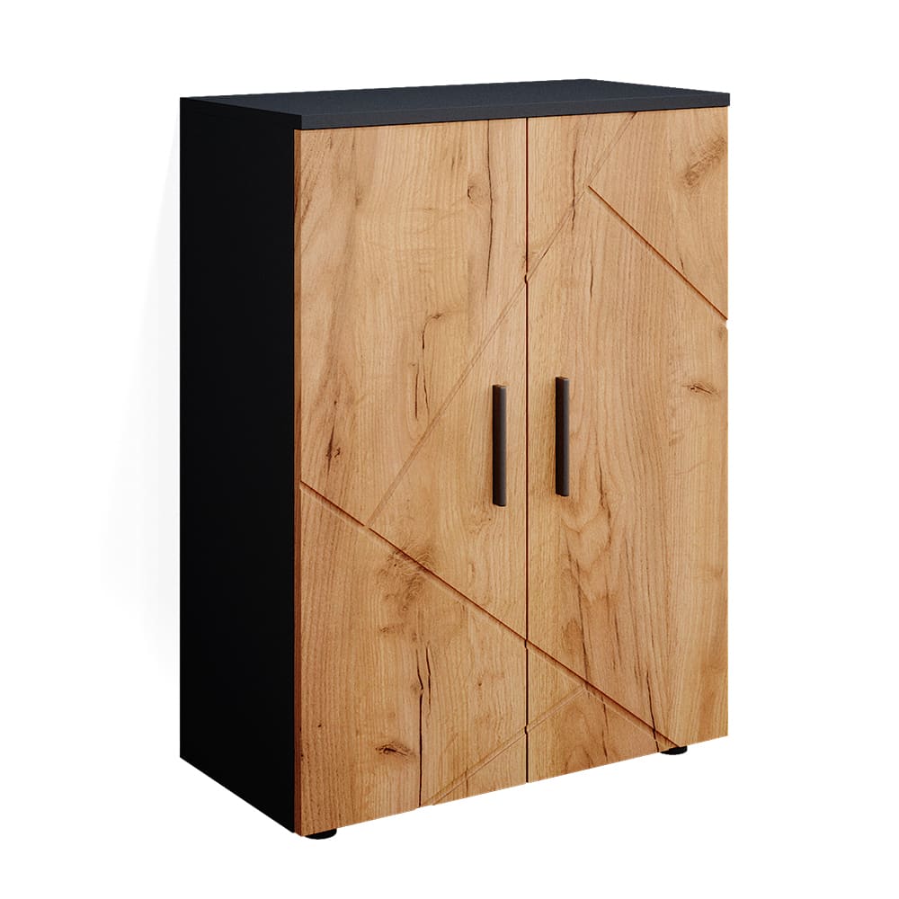 wohnli-moebel-suche-Midischrank-AnthrazitGoldkraft-Eiche-60x81cm Wohnli Möbelsuche - Midischrank Anthrazit/Goldkraft Eiche 60x81cm