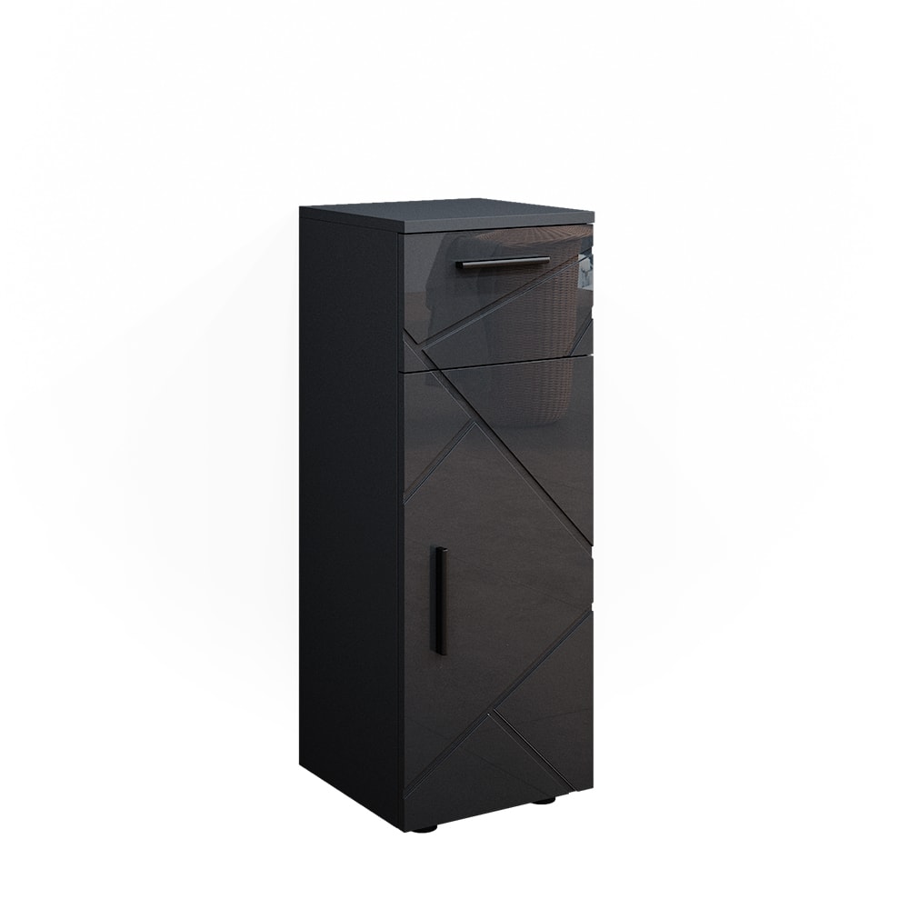 wohnli-moebel-suche-Midischrank-Grau-30-x-81cm Wohnli Möbelsuche - Midischrank