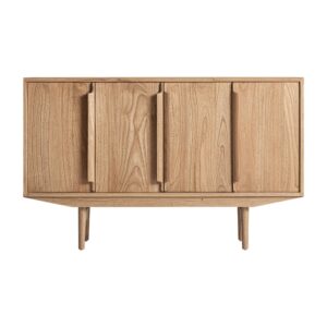 Wohnli Möbelsuche - Mindi Holz Sideboard in brauner Farbe. 130x40x81cm