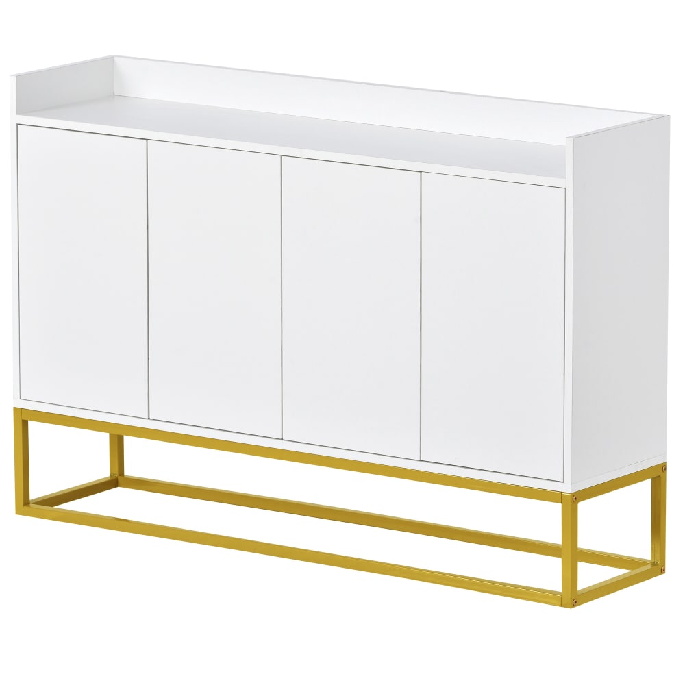 Wohnli Möbelsuche - Minimalistisches Sideboard mit 4 Grifflosen Türen