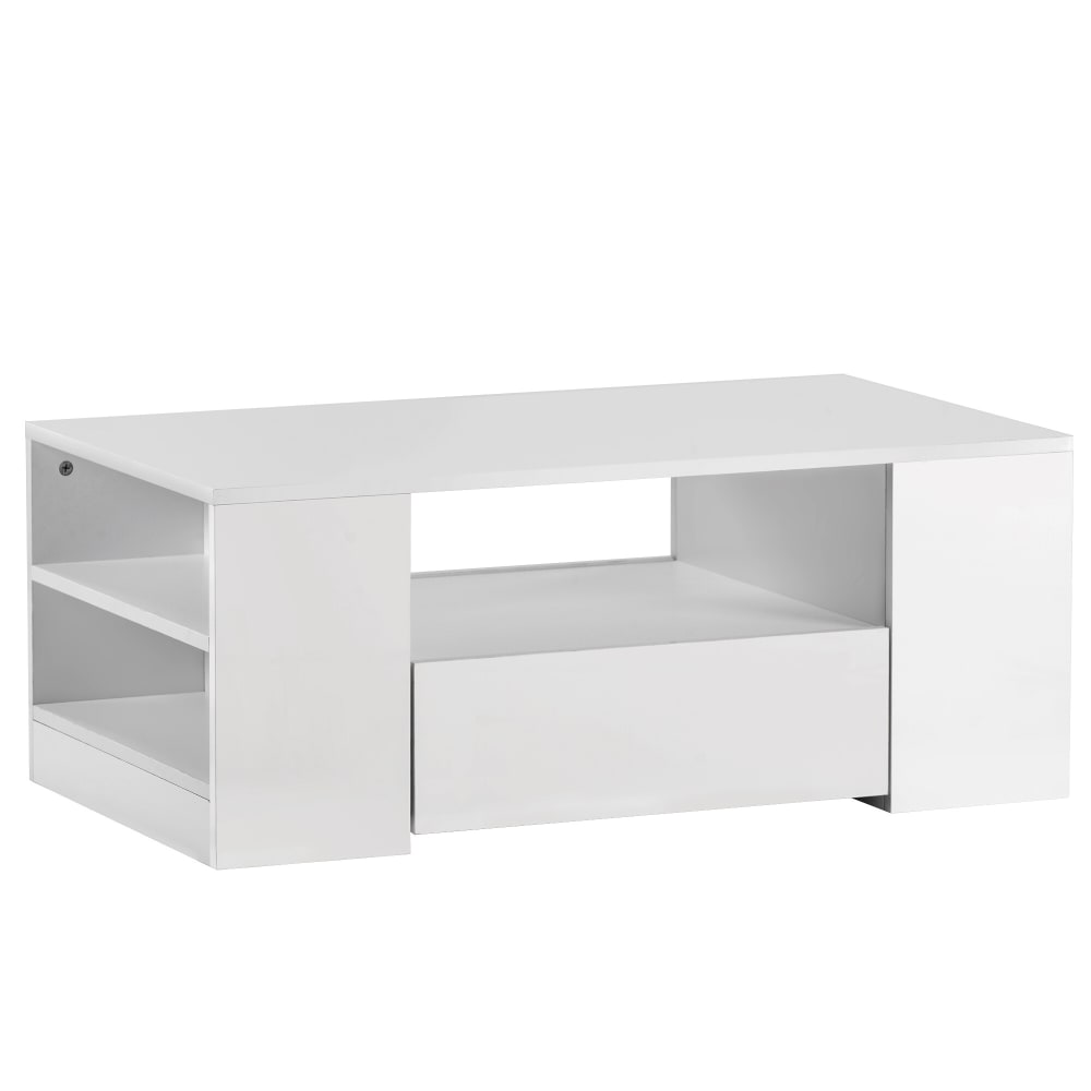 wohnli-moebel-suche-Moderner-Beistelltisch-mit-2-Schubladen-und-2-Regalen Wohnli Möbelsuche - Moderner Beistelltisch mit 2 Schubladen und 2 Regalen.