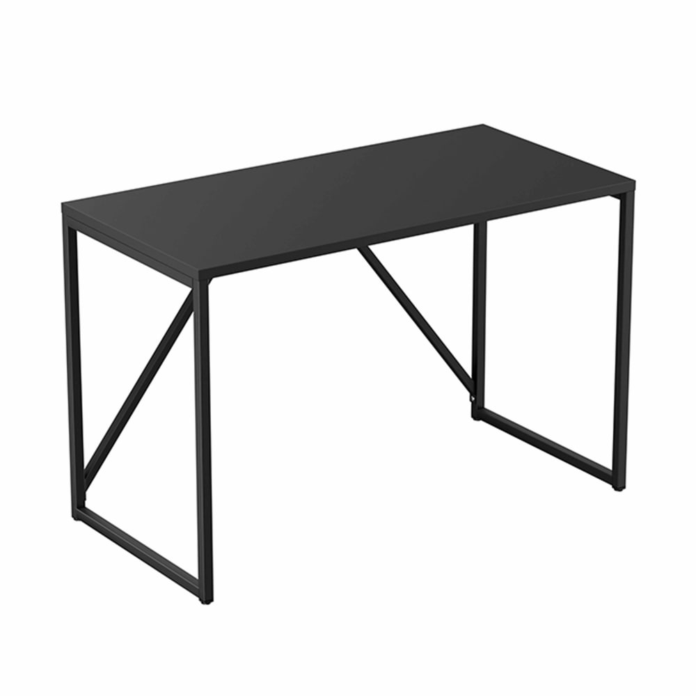 wohnli-moebel-suche-Moderner-Schreibtisch-L120-cm-aus-schwarzem-Metall Wohnli Möbelsuche - Moderner Schreibtisch L120 cm aus schwarzem Metall