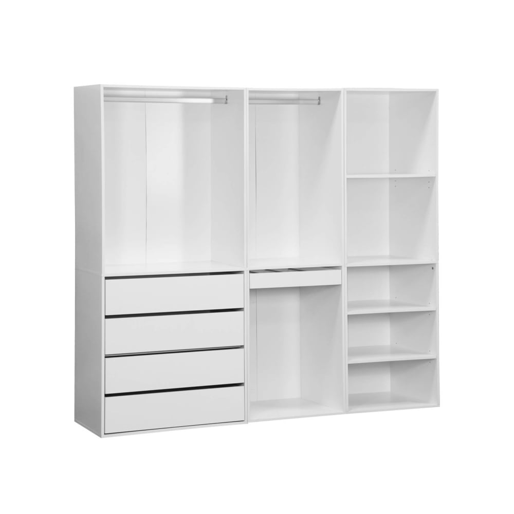 Wohnli Möbelsuche - Modulares Kleiderschrank-Set mit 3 Elementen