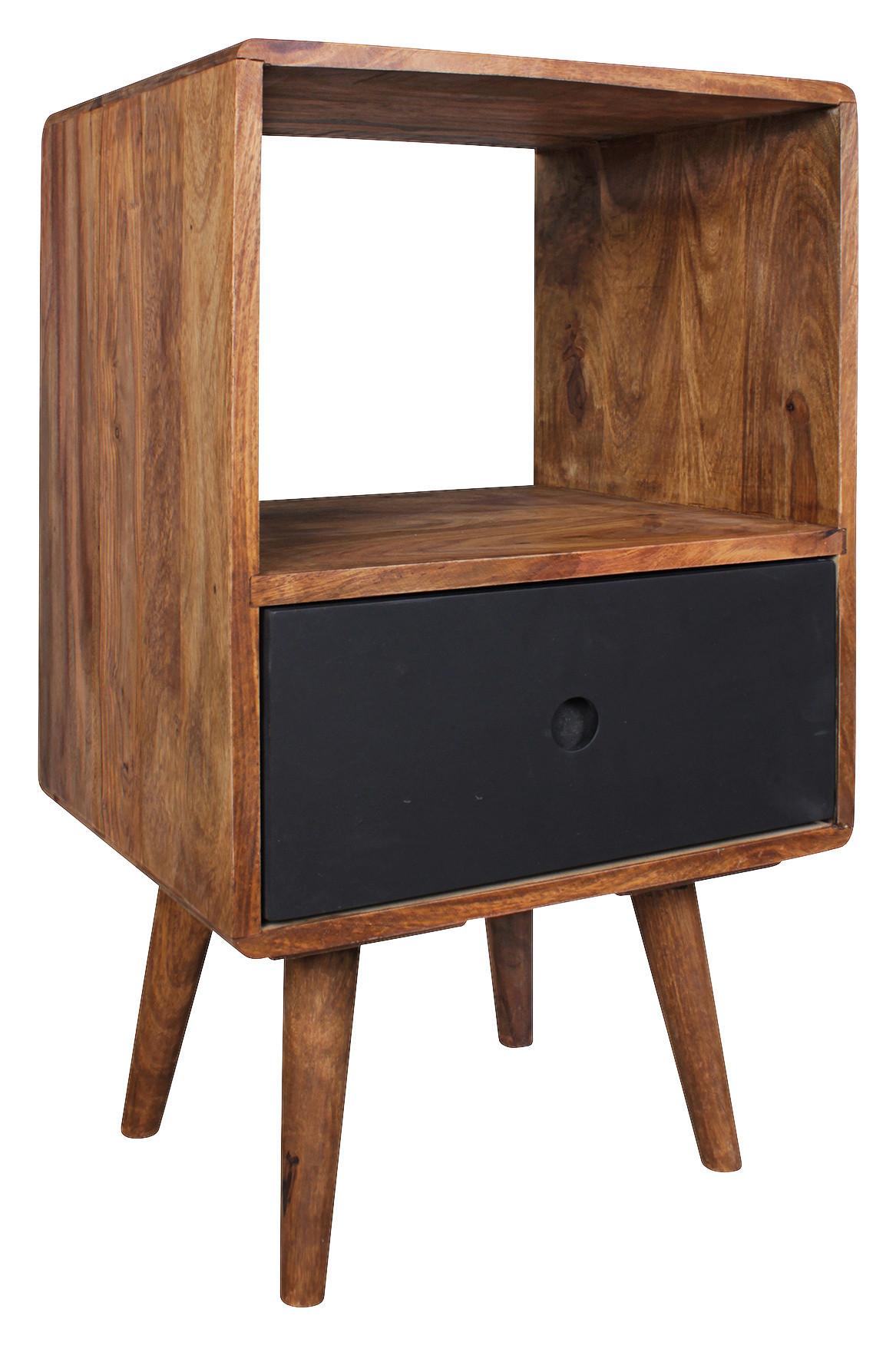 wohnli-moebel-suche-Nachtkaestchen-Repa-Sheesham-ca-40x70x35-cm-BraunSchwarz Wohnli Möbelsuche - Nachtkästchen Repa Sheesham ca. 40x70x35 cm Braun/Schwarz