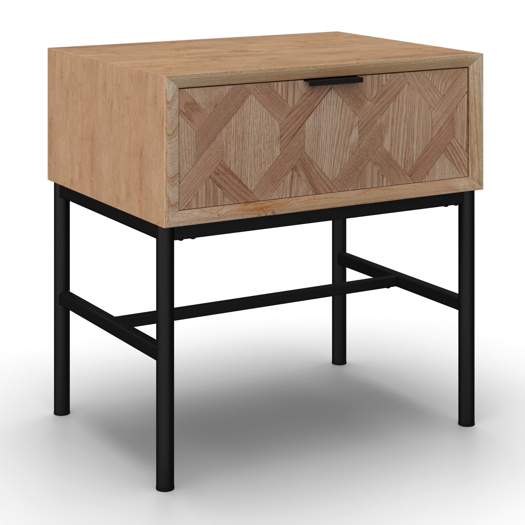 wohnli-moebel-suche-Nachttisch-Milano-SchwarzEsche-EchtholzMDF Wohnli Möbelsuche - Nachttisch Milano Schwarz/Esche Echtholz/MDF