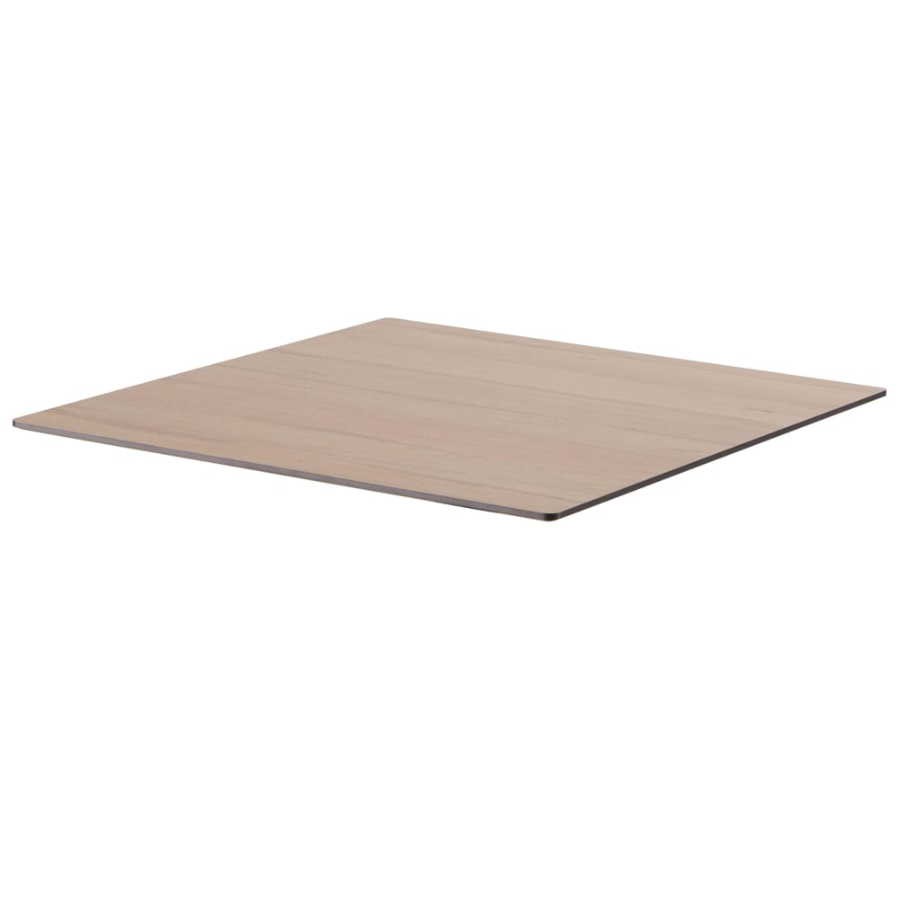 Wohnli Möbelsuche - Neigbare Tischplatte aus HPL - 60 x 60 cm Braun