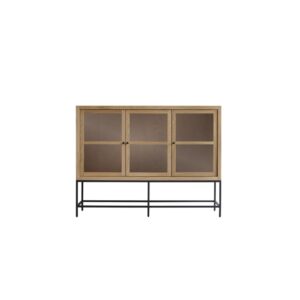 wohnli-moebel-suche-Niedriger-Vitrinenschrank-aus-massiver-Eiche Wohnli Möbelsuche - Niedriger Vitrinenschrank aus massiver Eiche