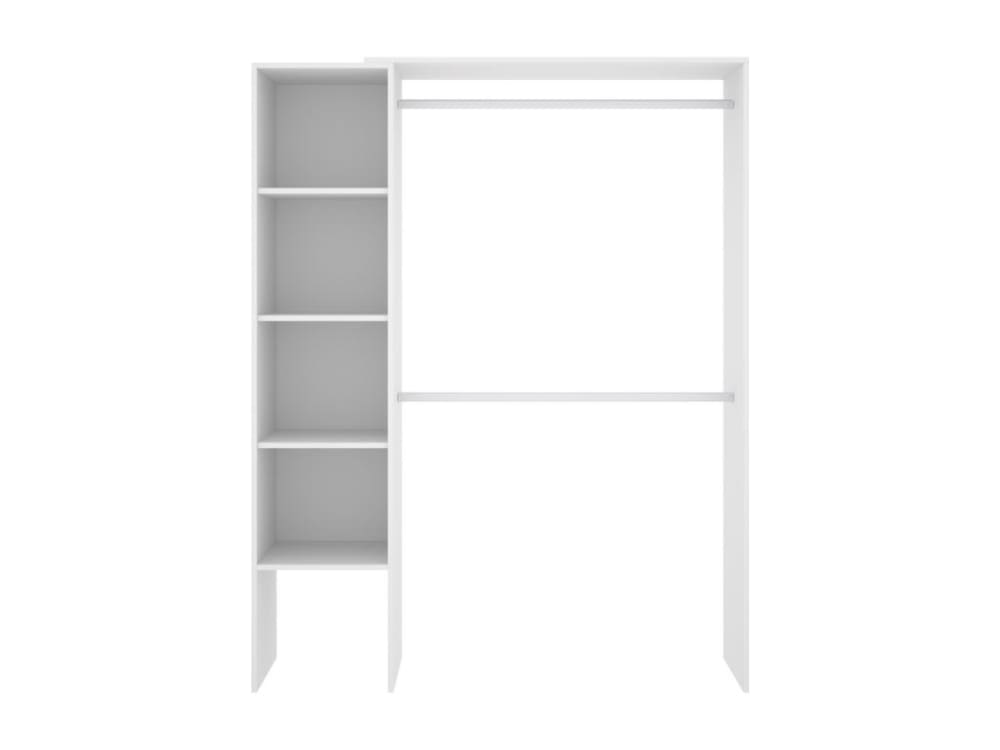 wohnli-moebel-suche-Offener-Kleiderschrank-aus-Holzspan-weiss Wohnli Möbelsuche - Offener Kleiderschrank aus Holzspan