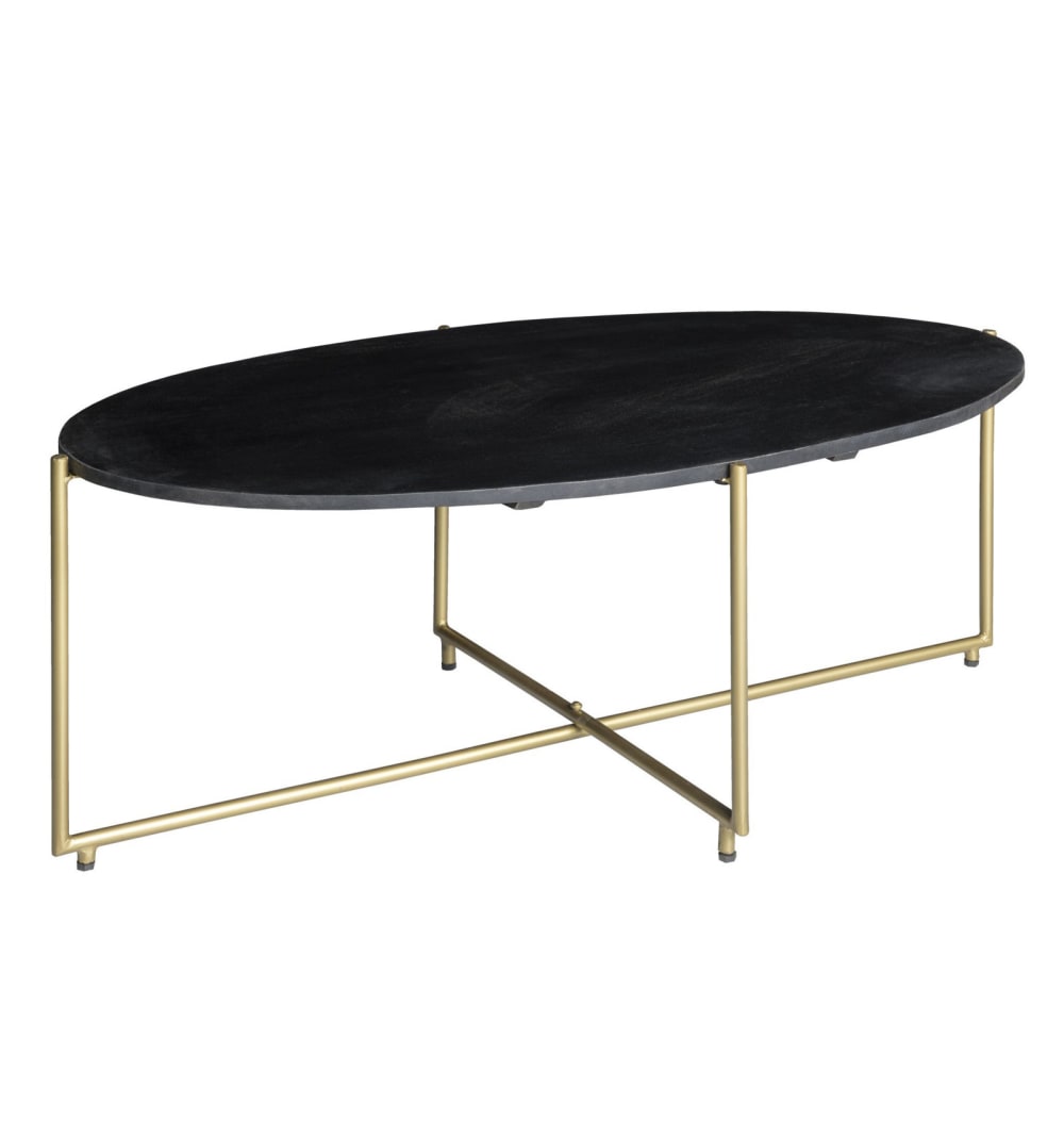 wohnli-moebel-suche-Ovaler-Couchtisch-110x40-massives-schwarzes-Mangoholz-und-Messing Wohnli Möbelsuche - Ovaler Couchtisch 110x40