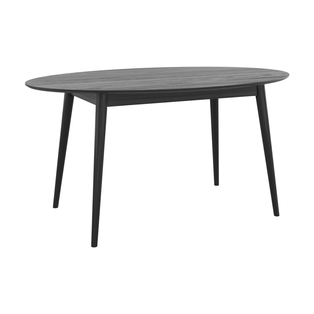 wohnli-moebel-suche-Ovaler-Tisch-aus-schwarzem-Holz-fuer-6-Personen-150cm Wohnli Möbelsuche - Ovaler Tisch aus schwarzem Holz für 6 Personen