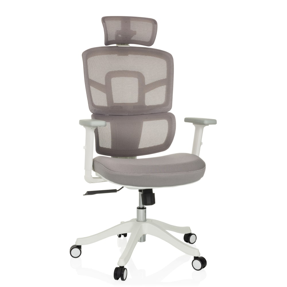 wohnli-moebel-suche-Profi-Buerostuhl-aus-Stoff-Netzstoff-Grau Wohnli Möbelsuche - Profi Bürostuhl aus Stoff / Netzstoff