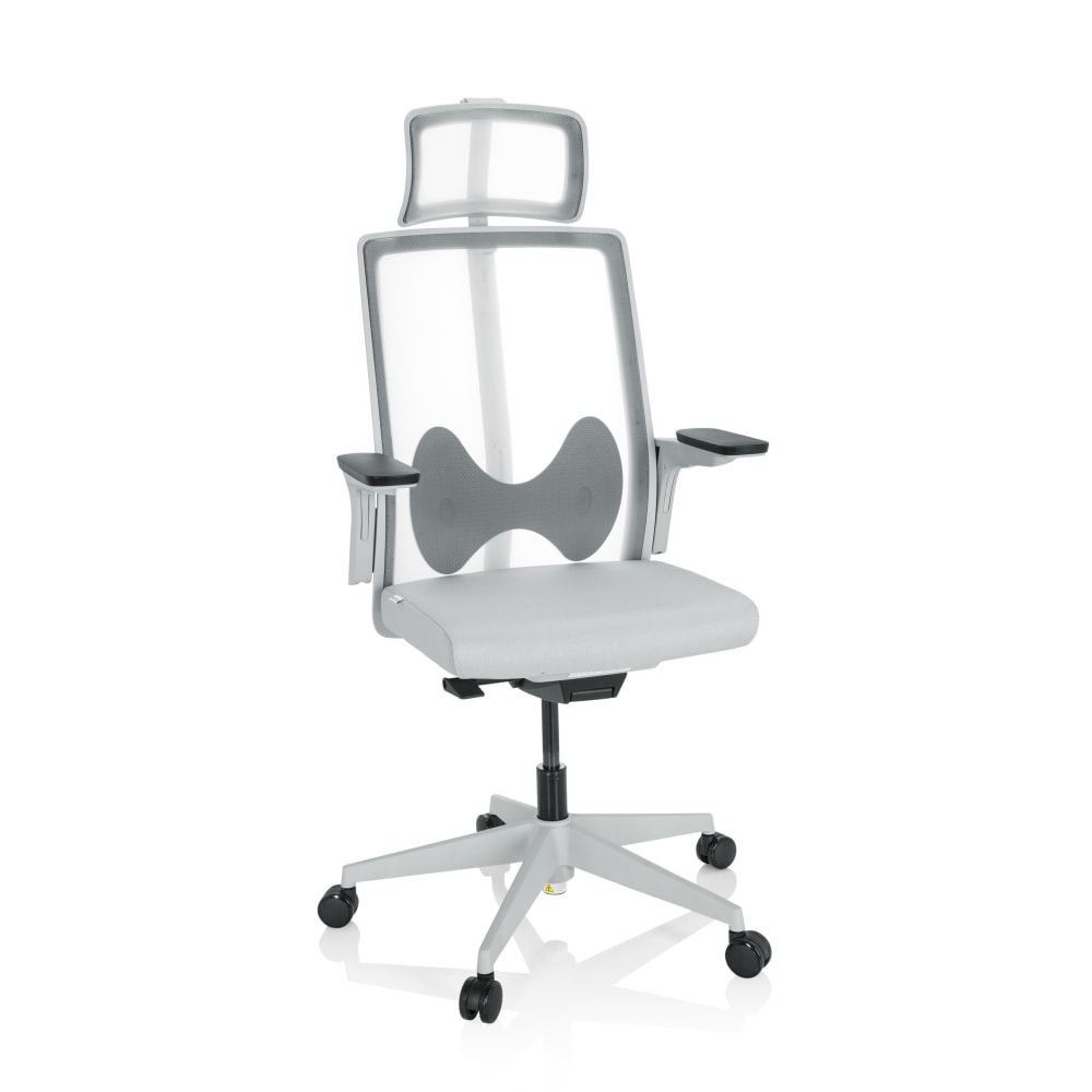 wohnli-moebel-suche-Profi-Buerostuhl-aus-StoffNetzstoff-Grau Wohnli Möbelsuche - Profi Bürostuhl aus Stoff / Netzstoff