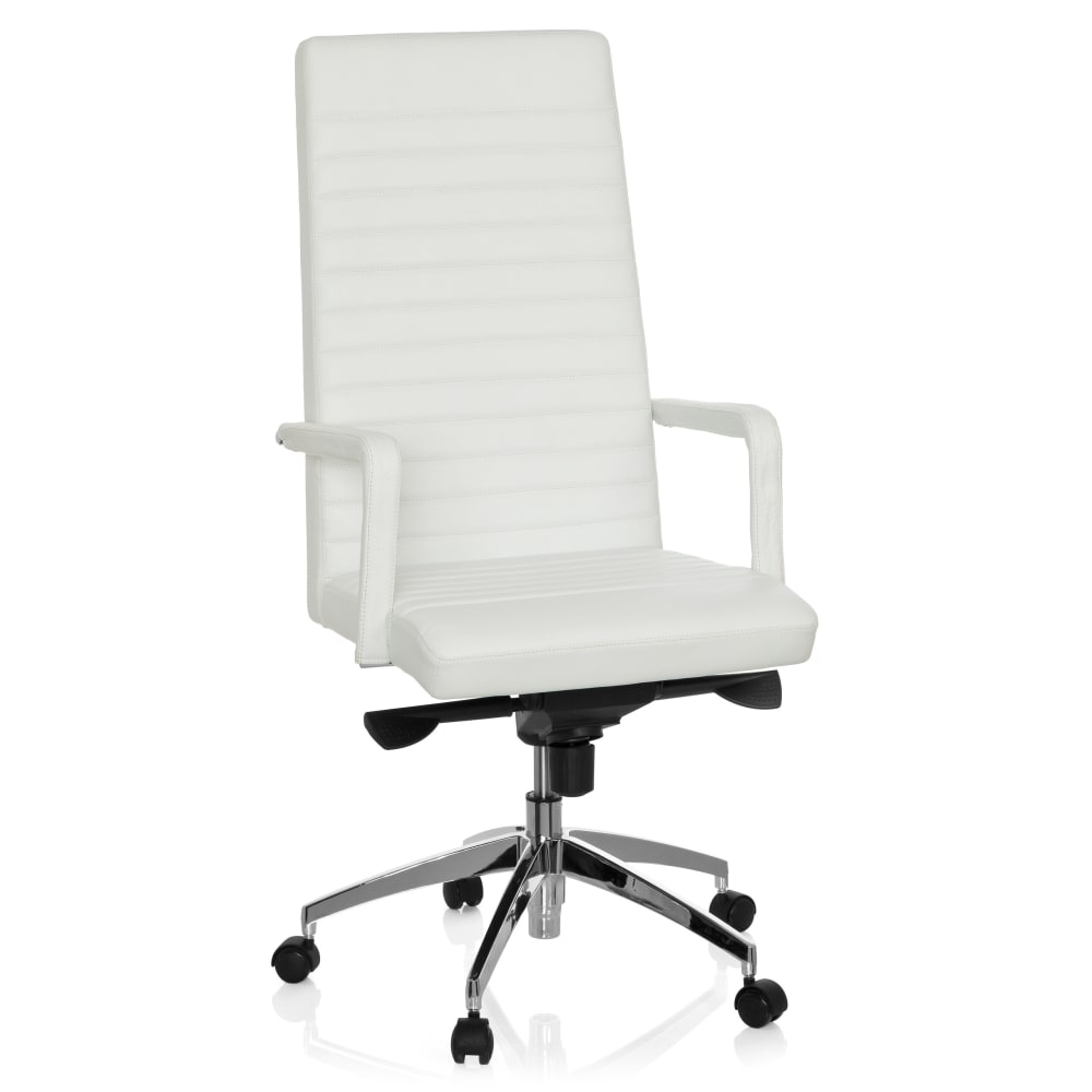 wohnli-moebel-suche-Profi-Chefsessel-aus-Leder-Weiss Wohnli Möbelsuche - Profi Chefsessel aus Leder